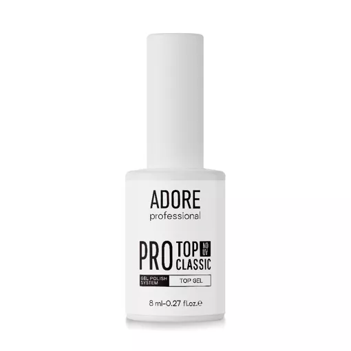 Фініш без липкого шару та без UV-фільтрів, 8 мл PRO CLASSIC TOP |no UV ADORE